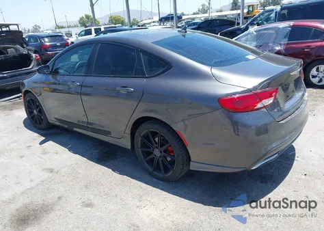 2015 Chrysler 200 S from USA, damaged, VIN 1C3CCCBG5FN642309